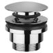 Донний клапан натискний для раковини PAFFONI Light без переливу метал 1 1/4" глянцевий хром ZSCA050CR 1 з 2