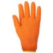 Перчатки трикотажные без точечного ПВХ покрытия р10 Лайт (оранжевые) GRAD (9441845) 3 из 4