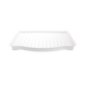 Сушарка для посуду MVM 455x358x35мм пластикова біла DR-01 WHITE 3 з 11