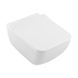 Унитаз подвесной для инсталляции безободковый белый VILLEROY&BOCH VERITY LINE с сиденьем с микролифтом 4615RL01 1 из 3