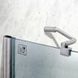 Ширма стеклянная для ванной левая двухсекционная распашная 140см x 120см LIDZ Brama стекло матовое 6мм профиль хром LBSS120140LCRMFR 5 из 12