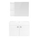 Набор мебели в ванную ROZZY JENORI ATLANT белый RJ02800WH 4 из 5