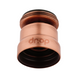 Поворотний 360° адаптер DROP COLOR CL360-CPR зовнішня різьба 24 мм кут 15° латунь колір мідь 1 з 6