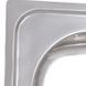 Мийка для кухні із нержавіючої сталі прямокутна HAIBA Рolish 650x500x180мм глянцева 0.8мм із сифоном HB0554 2 з 3