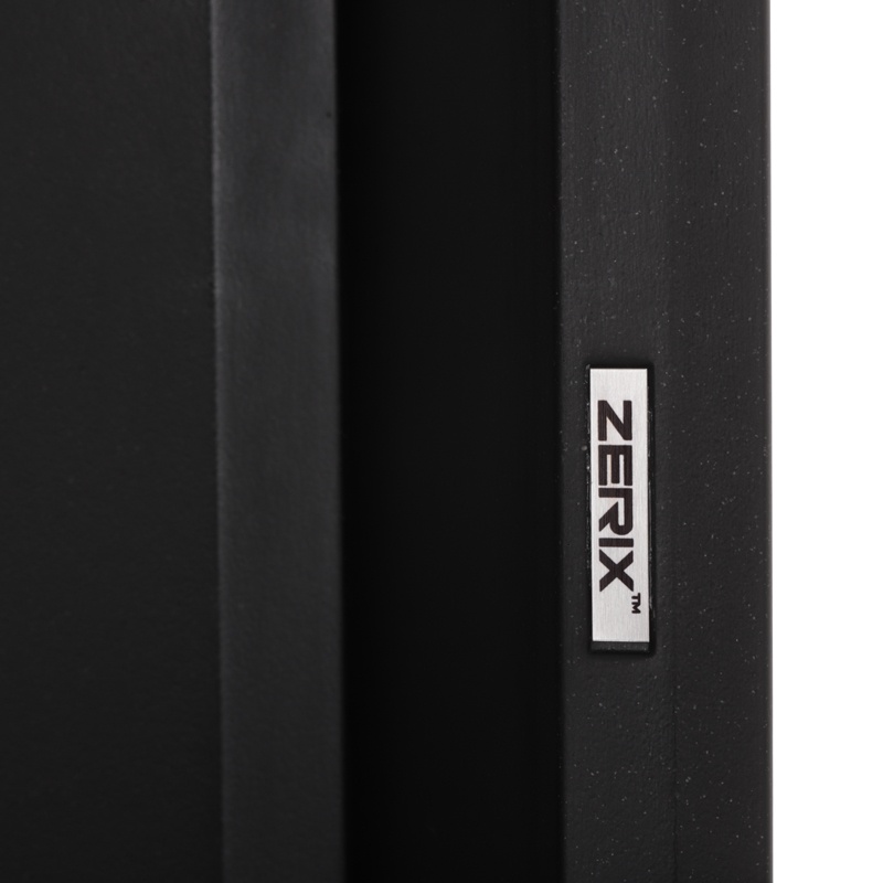 Мойка для кухни гранитная прямоугольная ZERIX ZS-7950S-03 790x500x230мм с сифоном черная ZX4580