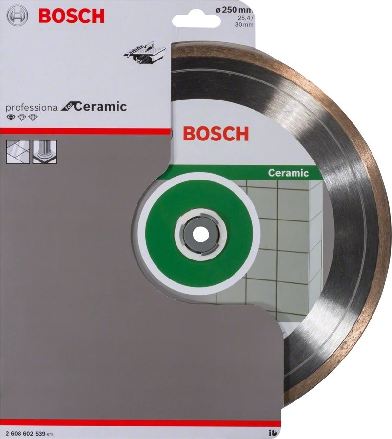 Диск алмазный Bosch Standard for Ceramic, 250х25.4мм