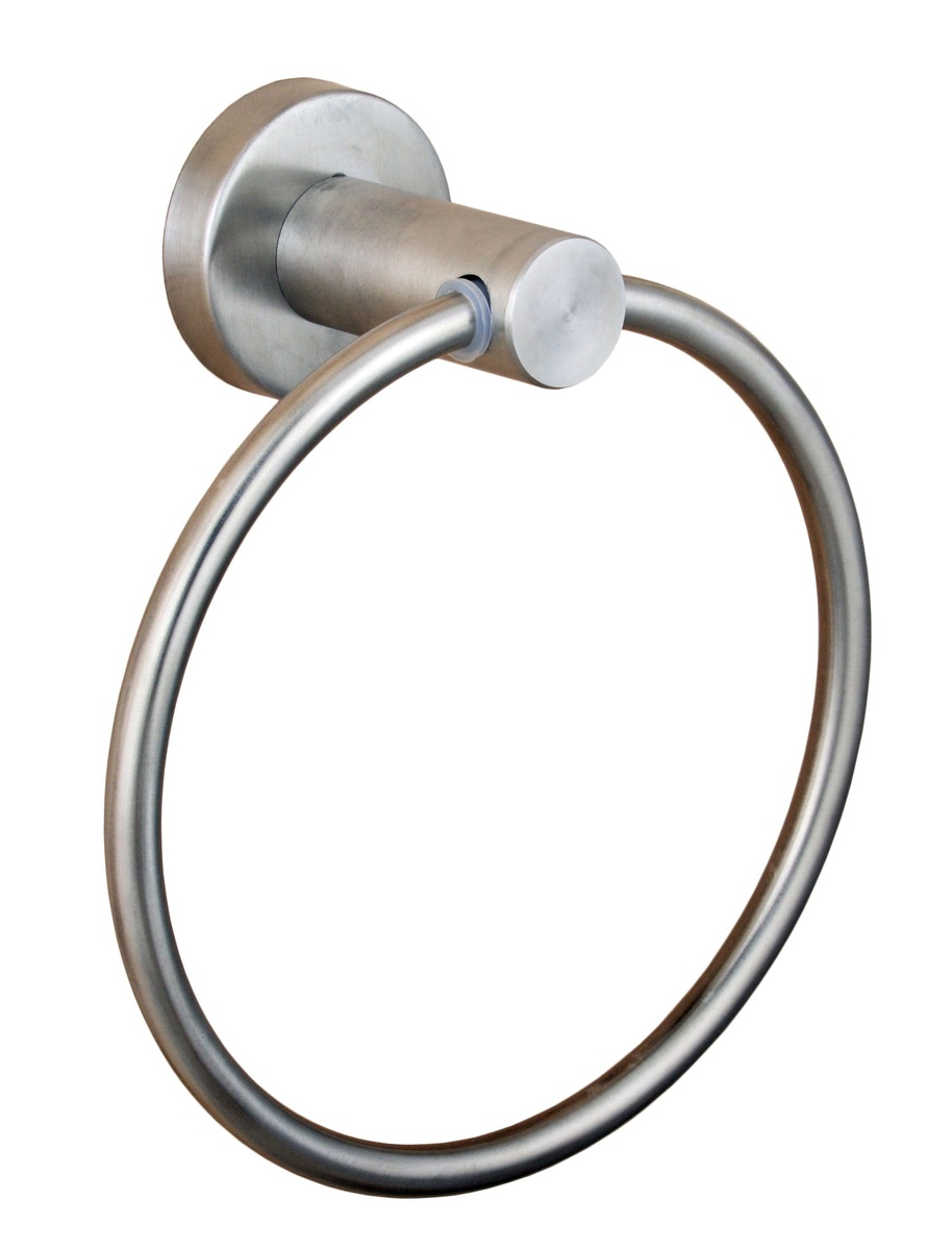 Держатель-кольцо для полотенец GLOBUS LUX SS 8407 160мм округлый из нержавеющей стали сатин 000018154