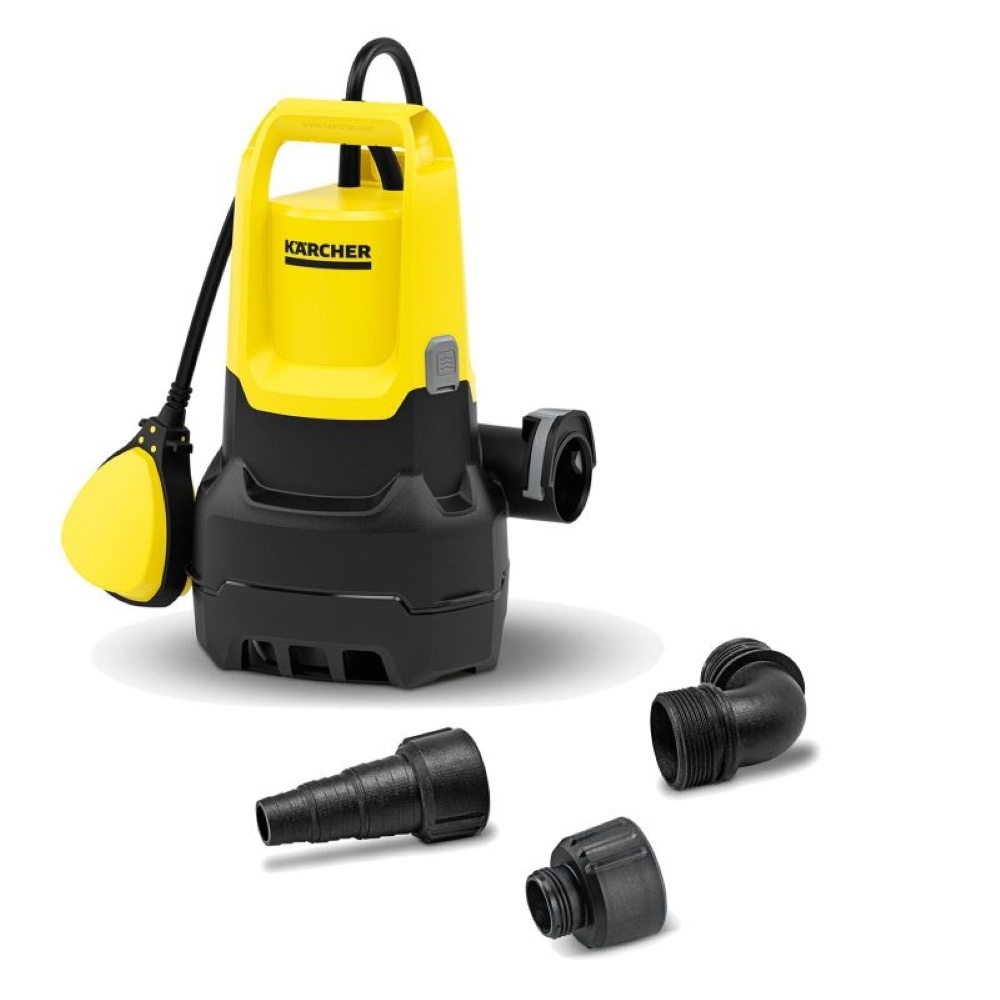 Насос погружной дренажный KARCHER вихревой SP 9.500 Dirt 280Вт Hmax 6м 9.5м³/ч для грязной воды 1.645-800.0