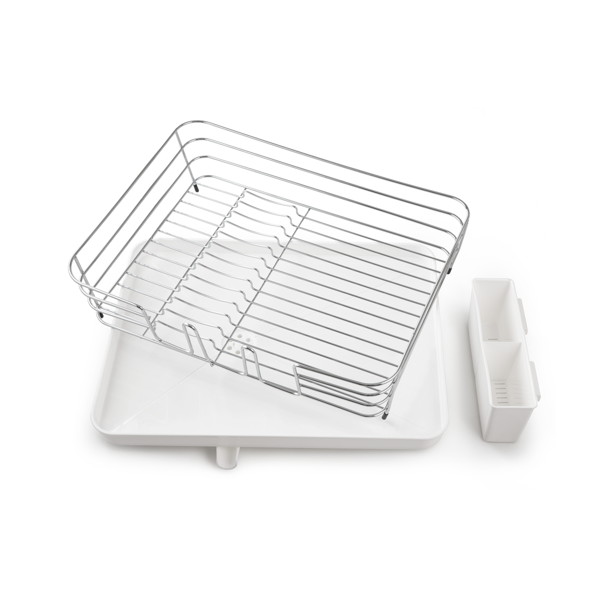 Сушилка для посуды MVM 390x300x120мм белая DR-02 WHITE