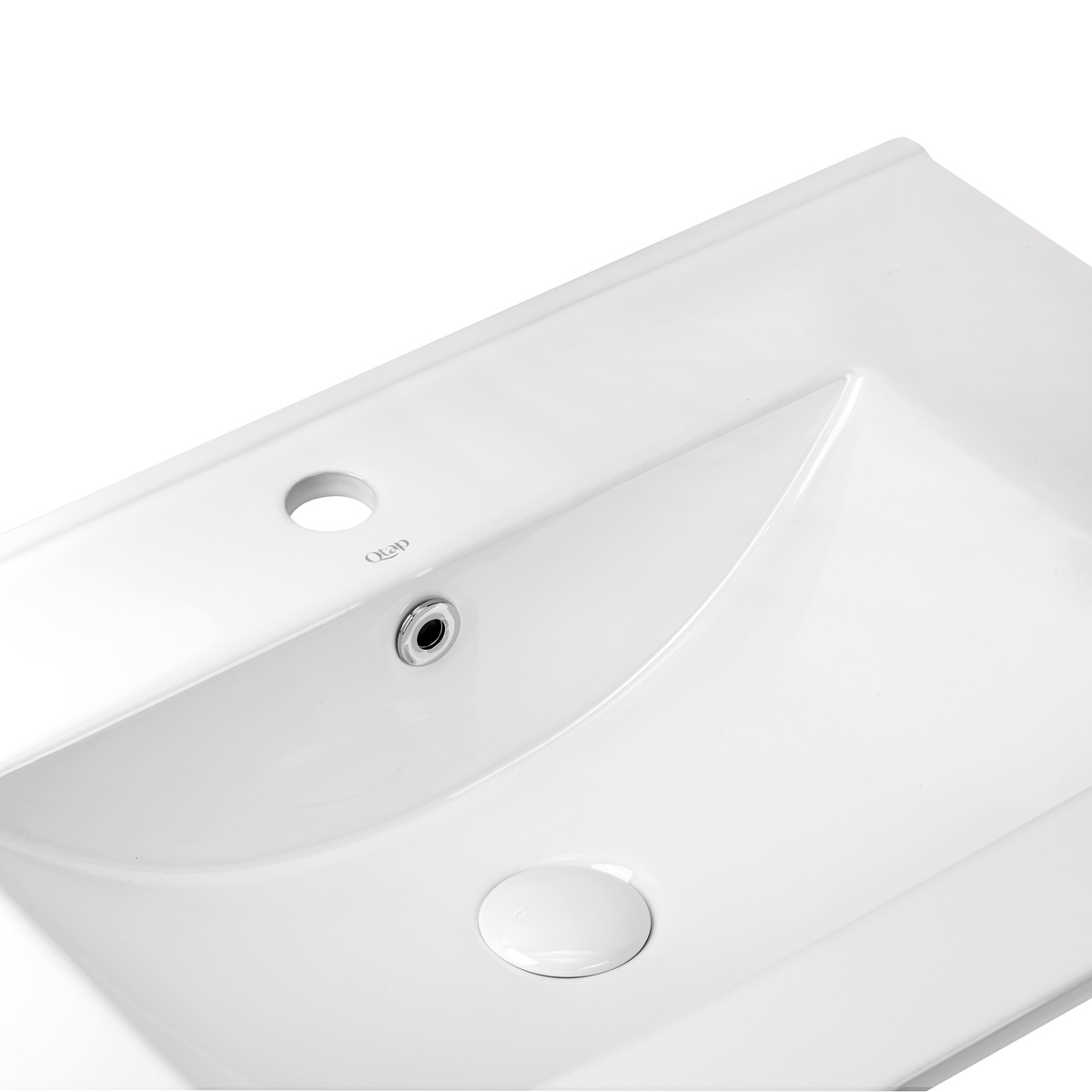 Тумбочка із раковиною у ванну Q-TAP Tern 71x48x46.5см підвісна білий QT1772TPL7013070CW
