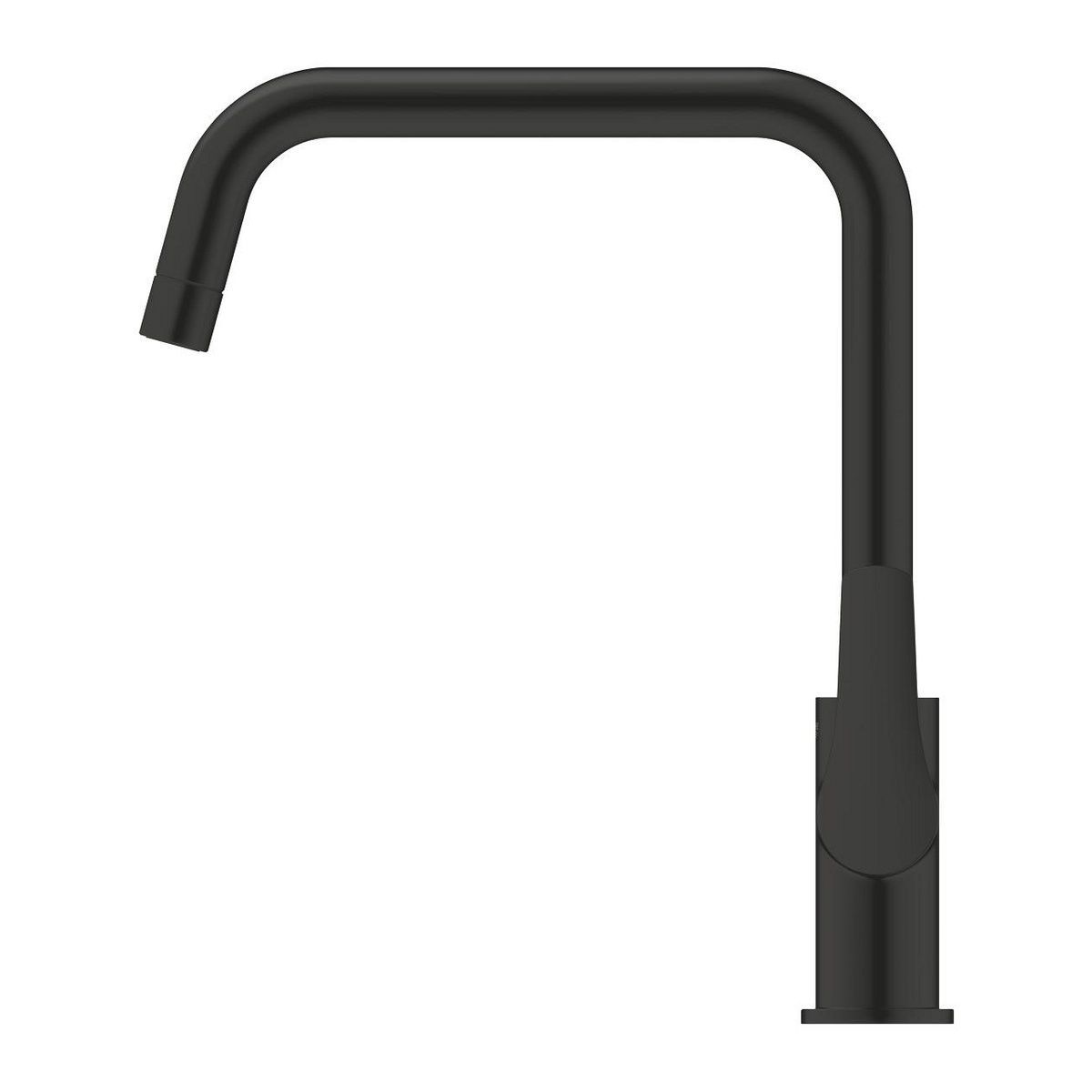 Змішувач для кухні одноважільний GROHE Eurosmart чорний латунь 305672430