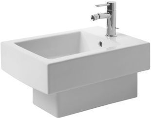 Биде подвесное DURAVIT VERO белый (без смесителя) 2239150000