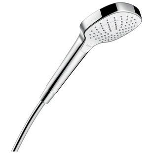 Душевая лейка HANSGROHE Croma Select Vario EcoSmart с кнопкой 110мм пластик белая 26813400
