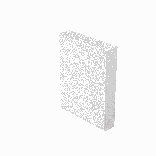 Шафа CERSANIT Moduo 59.4x80x14.1см монтаж на стіну білий S929-016