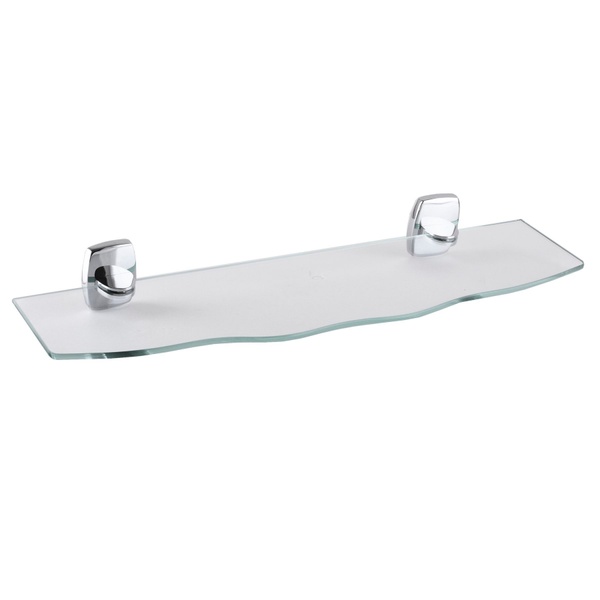 Полиця настінна скляна для ванної PERFECT SANITARY APPLIANCES RM/BM 1701 хром пряма 000001964