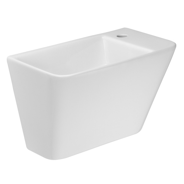 Умывальник подвесной для ванной 500мм x 280мм VOLLE TEO белый прямоугольная 13-88-601
