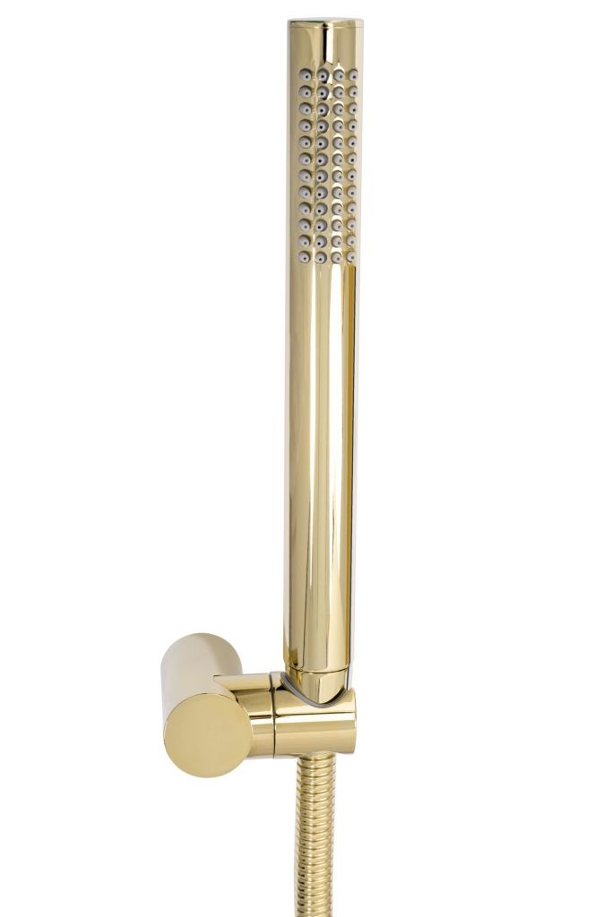 Змішувач для ванної одноважільний із коротким виливом REA LUNGO L.GOLD золотий латунь REA-B6635