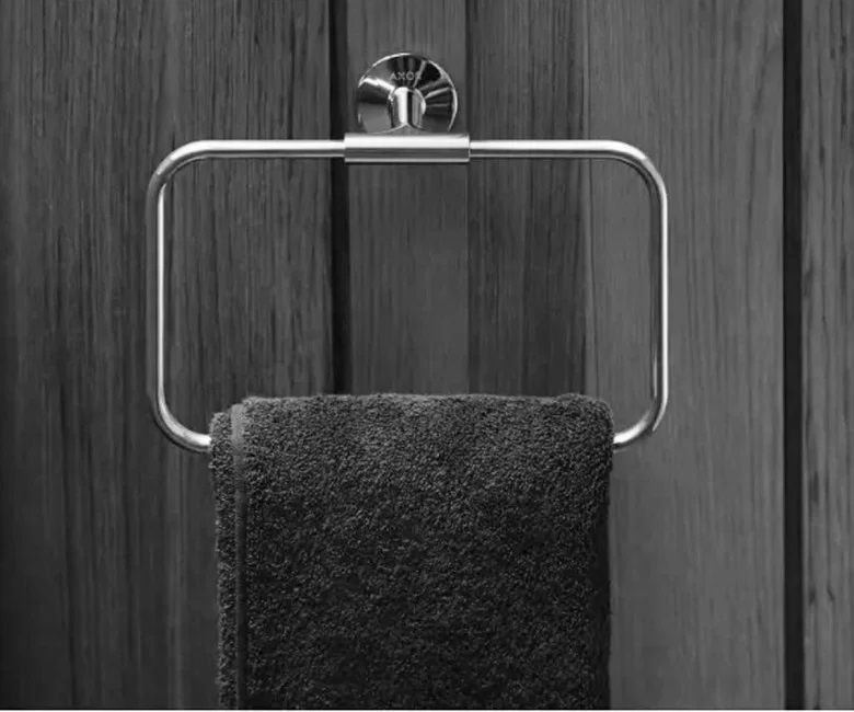 Держатель-кольцо для полотенец HANSGROHE AXOR Universal 250мм округлый металлический хром 42823000