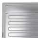 Мийка для кухні із нержавіючої сталі прямокутна HAIBA Satin 780x430x180мм матова 0.8мм із сифоном HB0566 2 з 3
