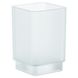 Стакан для зубних щіток настільний GROHE Selection Cube 40783000 73мм прямокутний скляний білий 1 з 4
