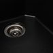 Мийка для кухні гранітна прямокутна PLATINUM 7850 HARMONY 780x500x200мм без сифону на дві чаші чорна PLS-A40853 5 з 7