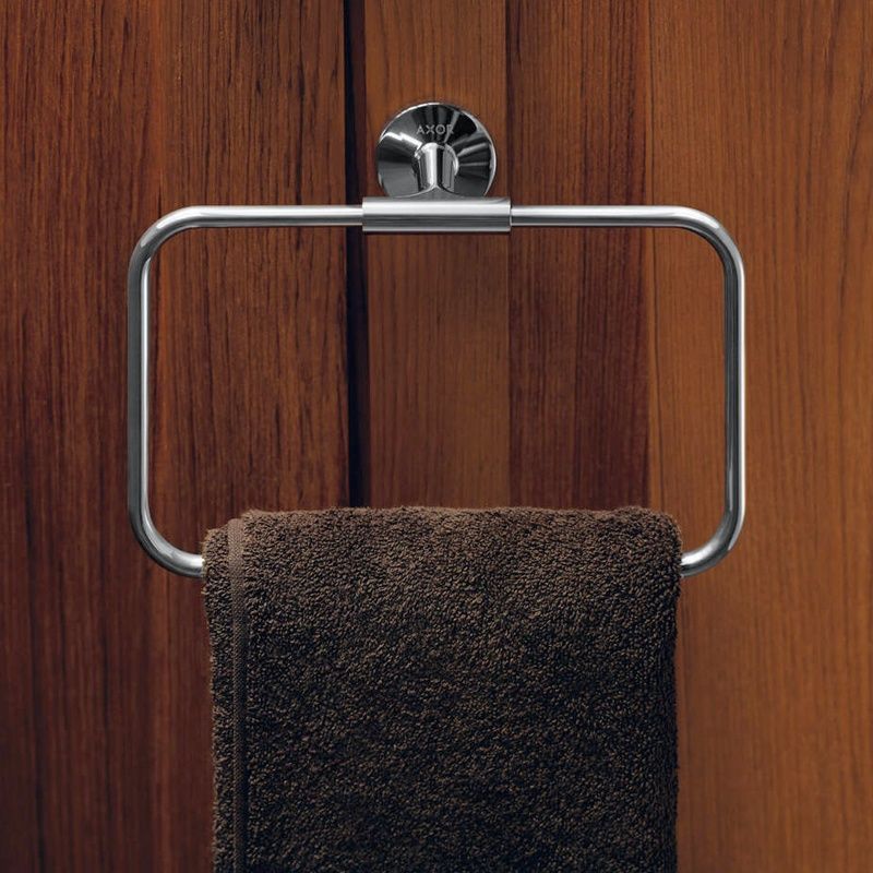 Держатель-кольцо для полотенец HANSGROHE AXOR Universal 250мм округлый металлический хром 42823000