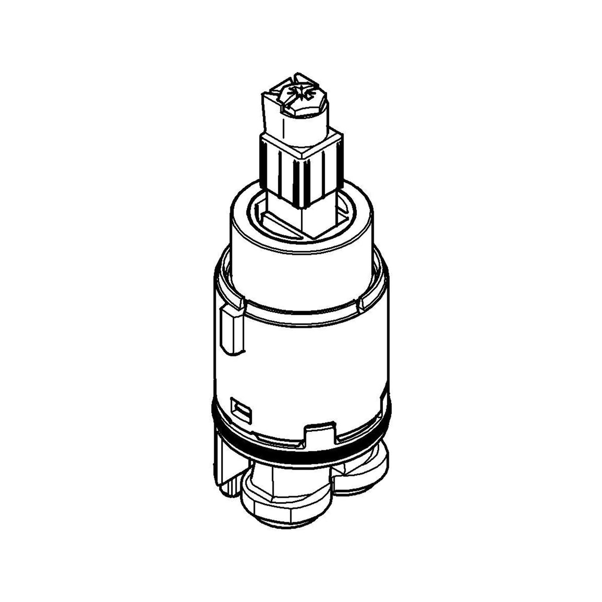 Картридж для смесителя GROHE SilkMove 46580000 28 мм CV033957