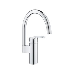 Змішувач для кухні одноважільний GROHE Eurosmart New хром латунь 33202003