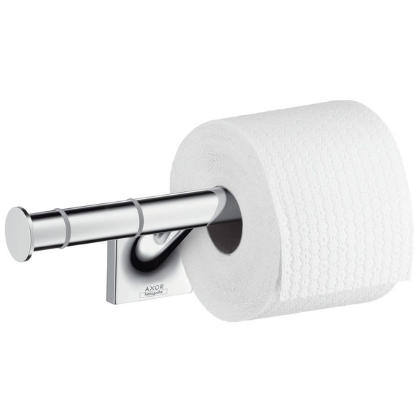 Тримач для туалетного паперу HANSGROHE AXOR Starck Organic прямокутний металевий хром 42736000