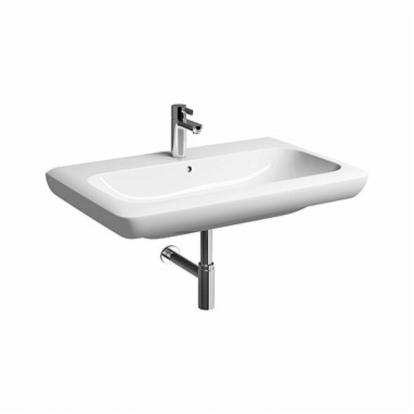 Раковина подвесная для ванной 800мм x 480мм KOLO LIFE! белый прямоугольная M21180900