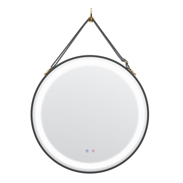 Зеркало круглое в ванную VOLLE VOLLE 60x60см c подсветкой сенсорное включение антизапотевание 16-25-600B