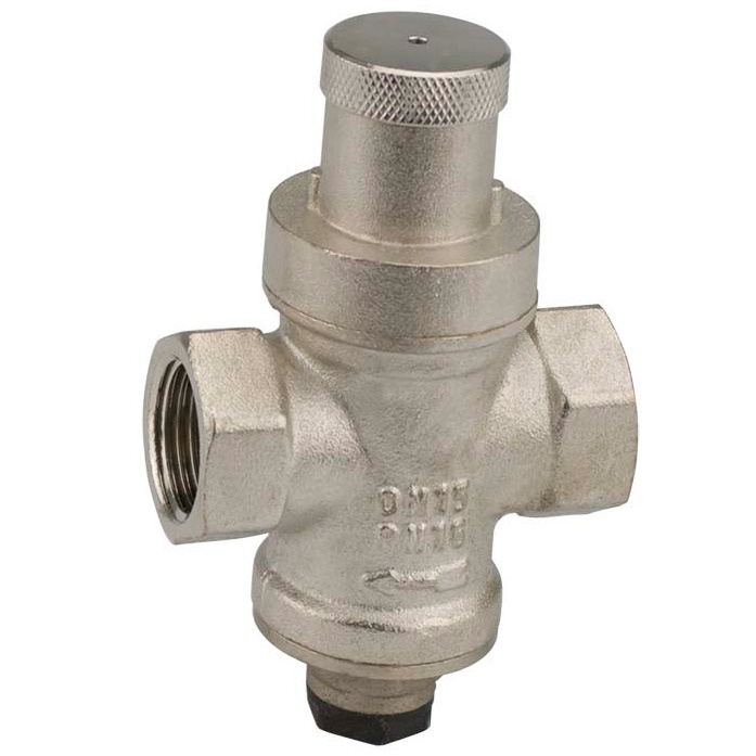 Редуктор тиску води KARRO KR1076 поршневий 3/4" для гарячої води SQ-1009956