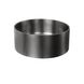 Мийка для кухні із нержавіючої сталі кругла накладна PLATINUM Handmade PVD 380x380x130мм матова 1мм чорна без сифону PLS-A32526 2 з 7