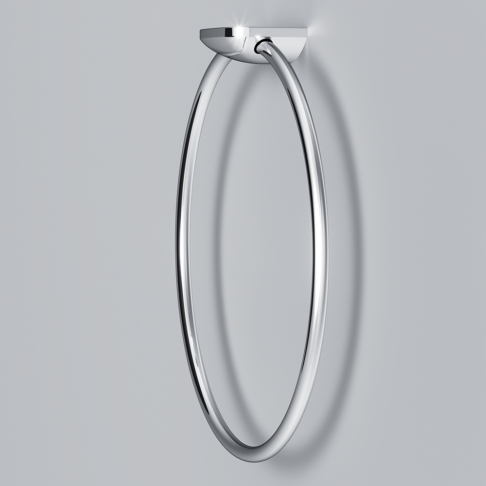 Держатель-кольцо для полотенец AM.PM Inspire 2.0 A50A34400 190мм округлый металлический хром