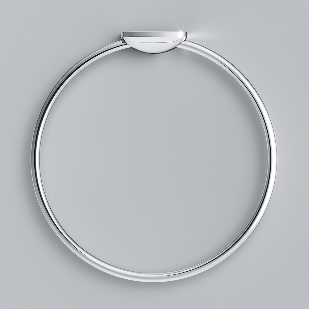 Держатель-кольцо для полотенец AM.PM Inspire 2.0 A50A34400 190мм округлый металлический хром