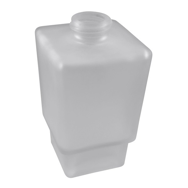 Дозатор для жидкого мыла BEMETA Via настольный на 250мл прямоугольный стеклянный белый 131567251