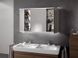Шкафчик подвесной с зеркалом в ванную GEBERIT Option 120x70x15см c подсветкой белый 500.207.00.1 3 из 4