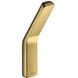 Крючок настенный одинарный HANSGROHE AXOR Universal прямоугольный металлический золото 42801990 1 из 2