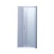 Стінка скляна для душової ніші розсувна двохсекційна LIDZ Zycie 122см x 185см матовое скло 5мм профіль хром LZSD120185CRMFR 1 з 7