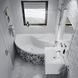 Дзеркало у ванну з поличкою RAVAK Rosa II 75x76см прямокутне X000001296 5 з 6