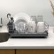 Сушарка для посуду MVM 390x300x120мм сіра DR-02 GRAY 9 з 13