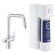 Cмеситель для кухни с краном для фильтрованной воды GROHE Blue Pure Eurosmart хром латунь 30586000 1 из 8