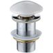 Донный клапан Click-Clack для раковины MEXEN 65мм без перелива керамический 1 1/4" глянцевый белый MEX-79910-25 1 из 2