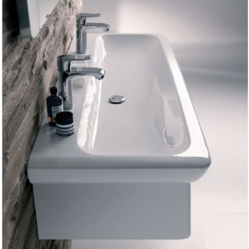 Раковина подвесная для ванной 1000мм x 480мм KOLO LIFE! белый прямоугольная M21510000