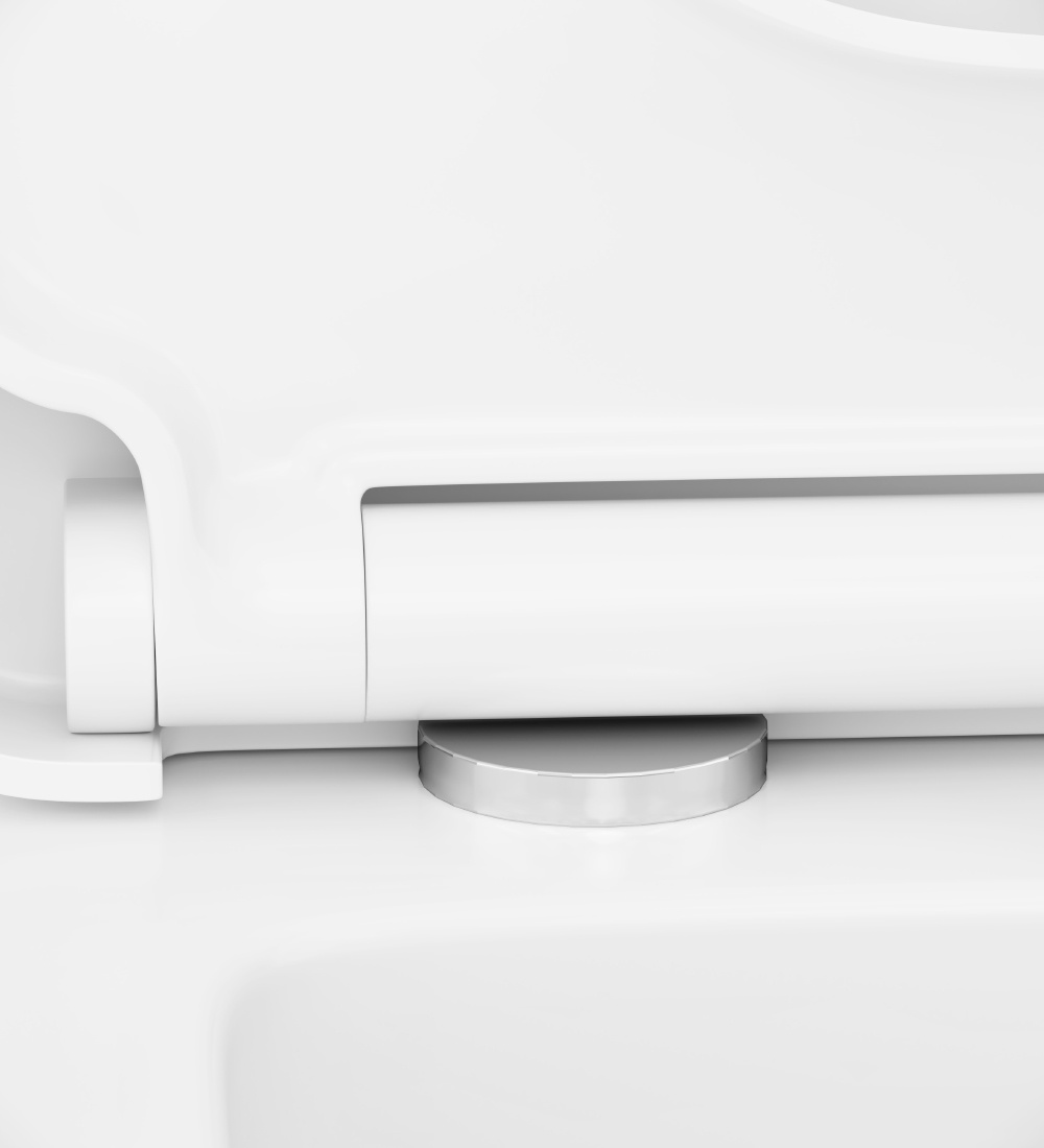 Унитаз-компакт напольный белый AM.PM Spirit 2.0 сиденье микролифт выпуск в стену C708607SC