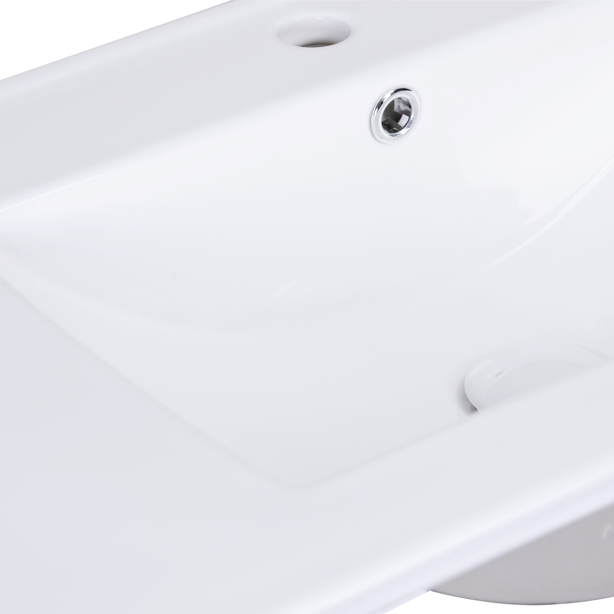 Умывальник врезной в ванную на столешницу 915мм x 470мм Q-TAP Albatross New белый прямоугольная QT0111750690RW