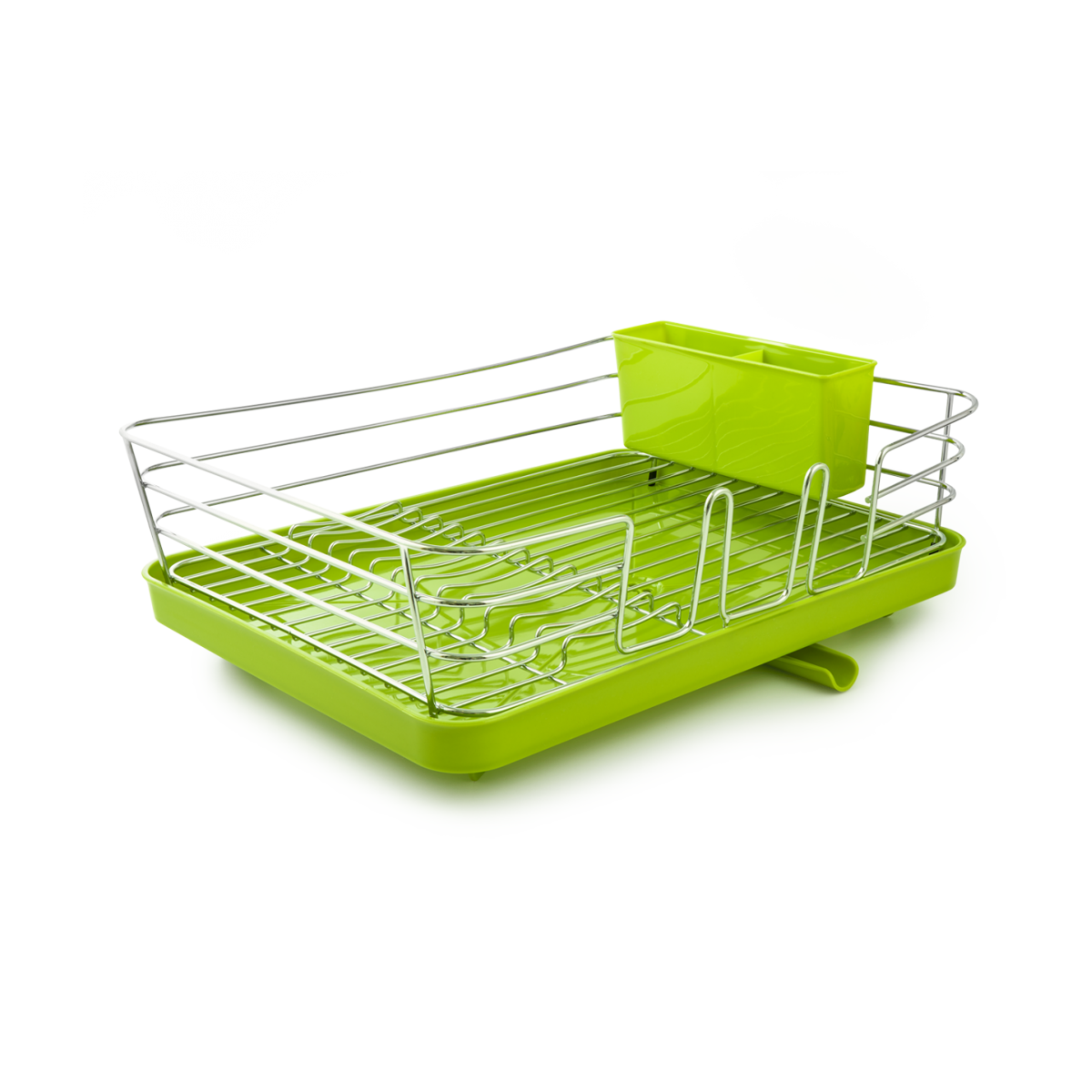 Сушилка для посуды MVM 390x300x120мм зеленая DR-02 GREEN