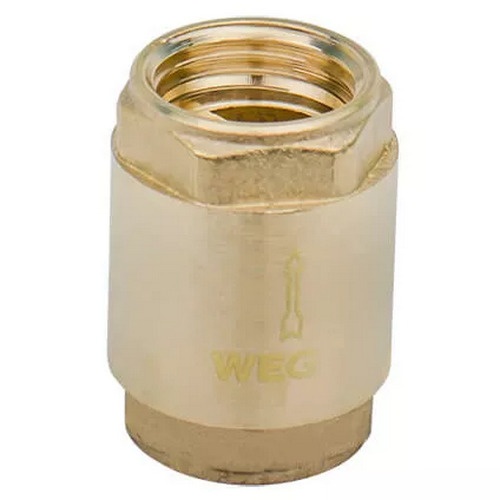 Зворотний клапан для води WEG пружинний 1/2" внутрішня SQ-1038095