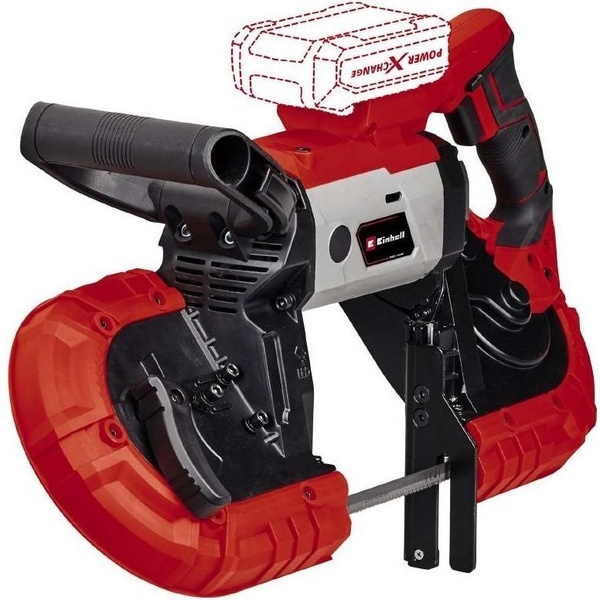 Пила стрічкова акум Einhell TE-MB 18/127LI - Solo PXC 18В 120м·хв 115/127мм 2 1141х13х0.65мм