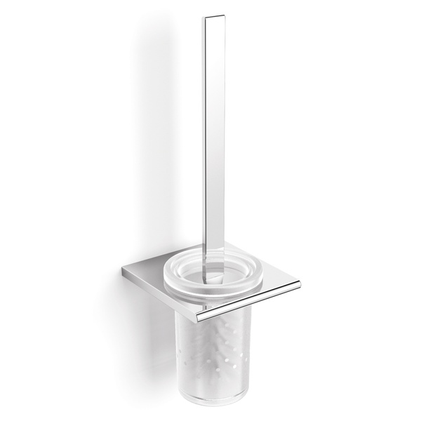 Щетка для туалета с подставкой подвесной VOLLE FIESTA хром стекло 15-77-367